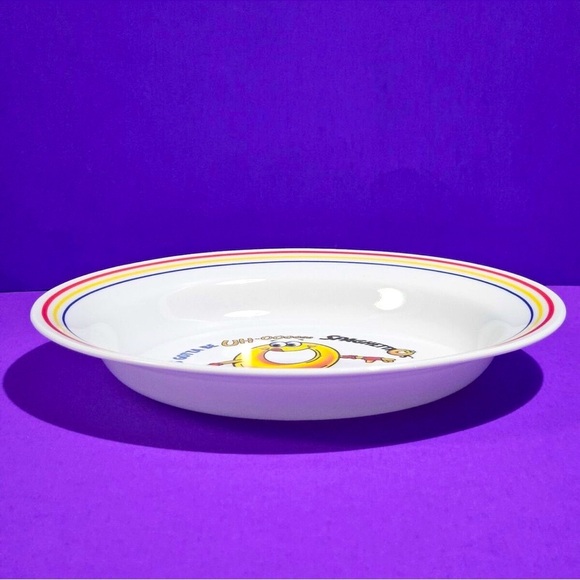 CORELLE 🍜 SET OF 4 VINTAGE 1990 CORELLE SPAGHETTIO’S SKATEBOARD PASTA DISH BOWL - Picture 10 of 13